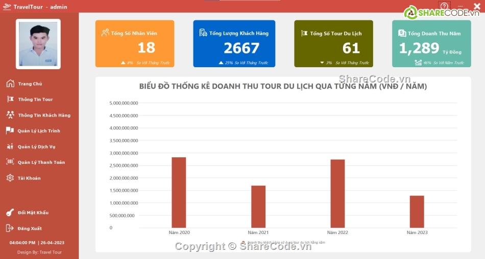 Quản Lý Tour Du Lịch,Dự An 1 FPT Polytechnic,Full Code Java 1,source code dự án 1